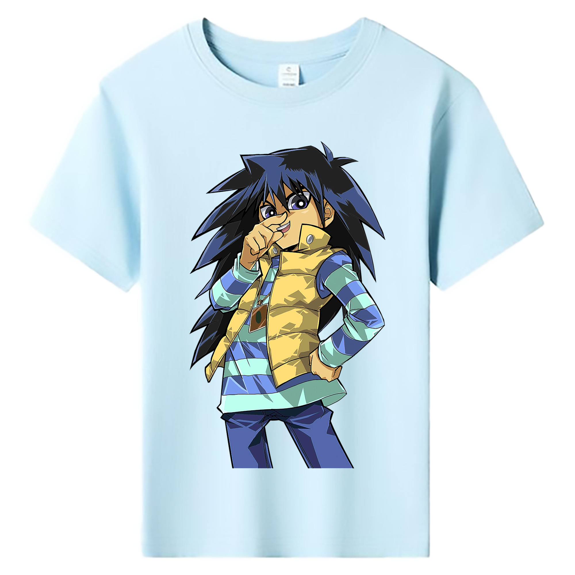 （画像用） 遊☆戯☆王 Yu-Gi-Oh! 綿100％キッズTシャツ（フロントプリント）